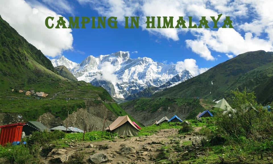 camping in himalaya kedarnath